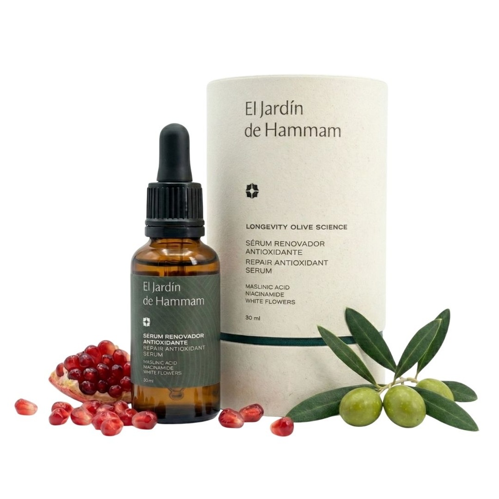 Sérum Ánima oliva, renovador y antioxidante